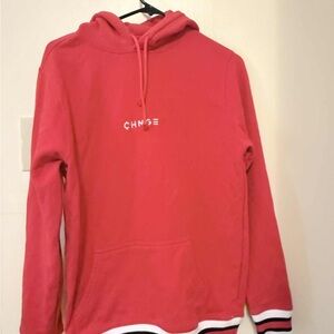 CHNGE Vibrant Red Hoodie